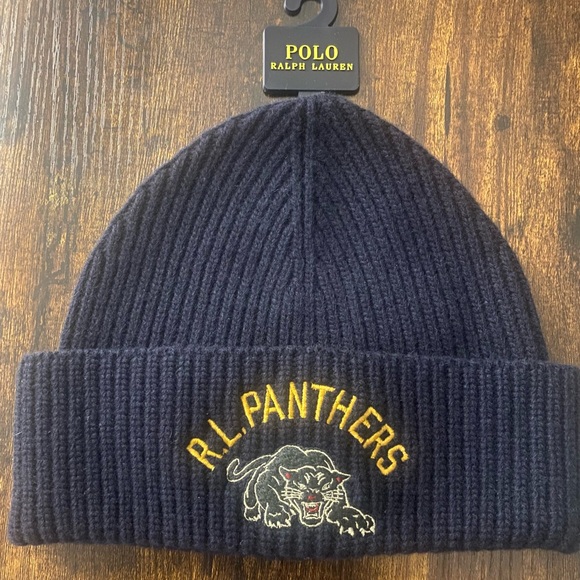 Polo Ralph Lauren Other - Polo by Ralph Lauren R.L. Panthers Beanie NWT